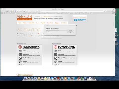 comment installer vlc pour mac os x