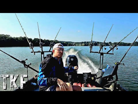EPIC CATFISH FISHING MARATHON | Tiny Boat Fishing!