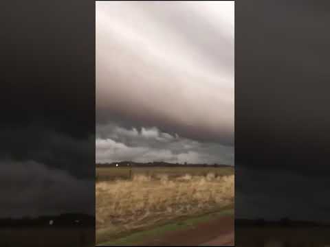 TORMENTA QUE DA MIEDO EN OLAVARRÍA (BUENOS AIRES) Martes 17 de marzo 2026