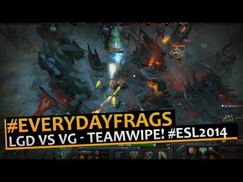 LGD GAMING vs VICI GAMING, TEAMWIPE! #ESL2014
