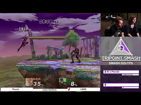 Pooch (Sheik) vs LSDX (Snake) - Tripoint Smash #26 PM Loser's Semis