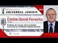 Daniel Fenechiu: Profesia de avocat, între nostalgia trecutului și realitățile timpului prezent