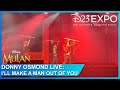 LIVE I Ll Make A Man Out Of You Disney S Mulan Donny Osmond At D23 Expo 2022
