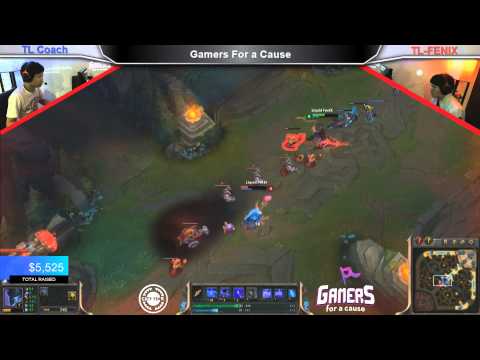 Fenix vs Peter - 1vs1 Nocturne vs Lulu - Gamers with a Cause - League of Legends