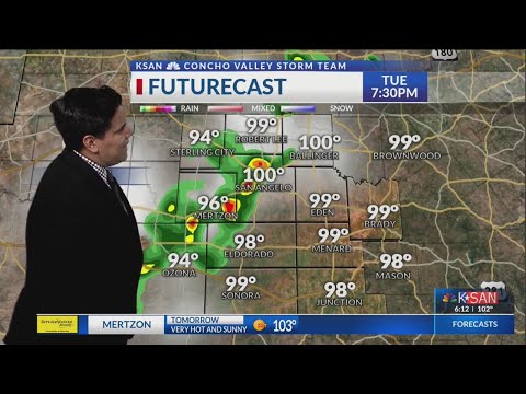 KSAN Storm Team 6pm Forecast Update - Tuesday August 13, 2019