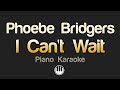 Phoebe Bridgers - I Can't Wait (Karaoke)