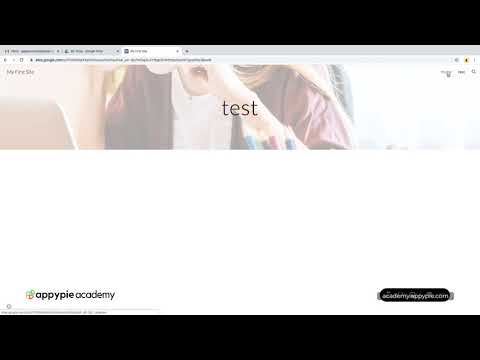 Introduction to Google Sites Lesson 01