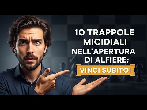 10 Trappole Micidiali nell'Apertura di Alfiere: Vinci Subito!