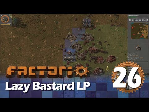 Factorio - Lazy Turret Creep