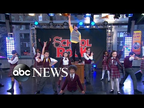 'School of Rock' Cast Performs 'Stick It To The Man'