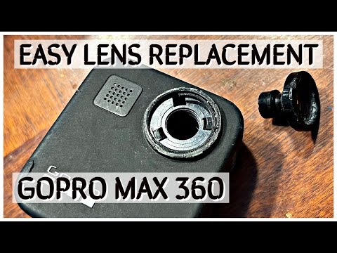 GoPro Max 360 Lens Replaced