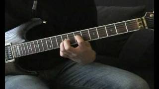 Hecate Enthroned - The Spell Of The Winter Forest intro on guitar