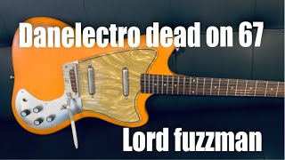 Video thumbnail for DANELECTRO DEAD ON 67 - featuring the GREMLIN TRICLOPS MYTHICAL FUZZ!!!! by Lord Fuzzman