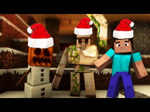 "Snow Golem" - A Minecraft Parody of Jingle Bells (Music Video)