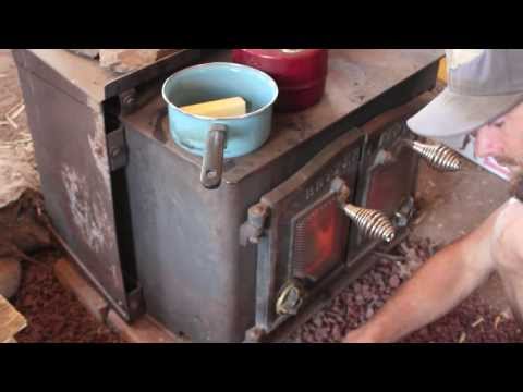 Make GHEE (Clarified Butter) Wood Stove Cooking - THE SAGE AWARENESS INSTITUTE