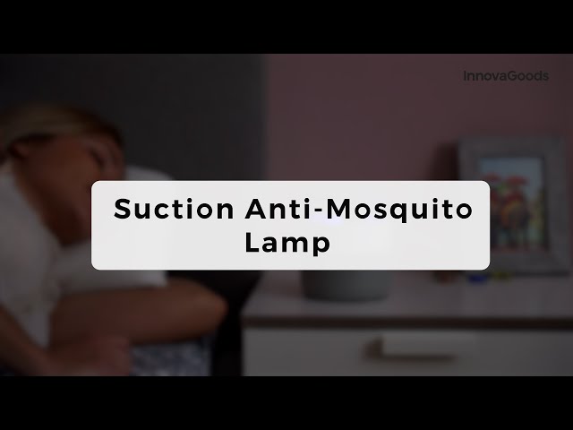 InnovaGoods Kl Silen Lâmpada Anti-mosquito Por Sucção video