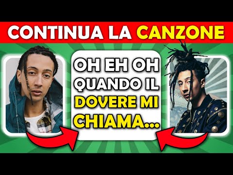 Continua la Canzone Italiana | Finish The Lyrics🎶