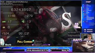 708pp TRUE - DREAM SOLISTER HDDT FC +Kreygasm and moaning Kappa