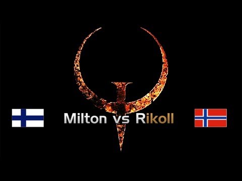 QuakeWorld Democast: Milton vs Rikoll [English Commentary] 1vs1 GrandFinal 1080p 1440p