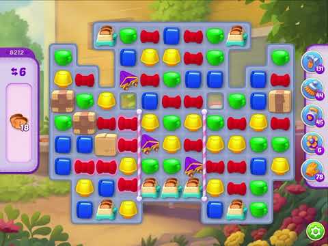 Homescapes level 8212 hard no booster