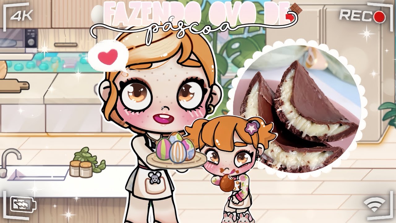 FAZENDO OVOS DE PÁSCOA ￼🥚🐰🍫||*VOICE 🎙️*|| AVATAR WORLD 