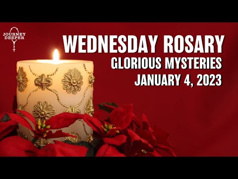 WEDNESDAY ROSARY ♥️ Glorious Mysteries of Holy Rosary ♥️ January 4, 2023 ♥️ VIRTUAL ROSARY