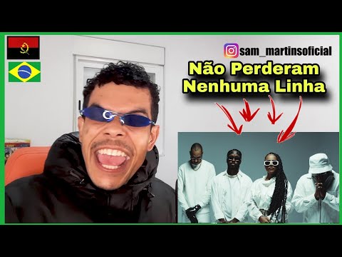Brasileiro react MOBBERS - CUMPRIMENTA DE PÉ Feat. Cali John TV Xuxu Bower  MENDEZ  Eva Rapdiva 🇦🇴🇧🇷