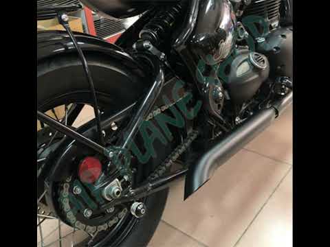 凱旋bobber排氣管 speedmaster排氣管 直通朝外款