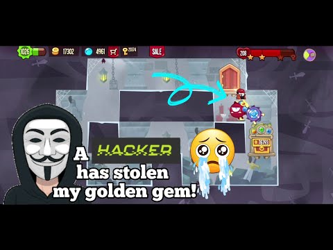 A hacker has stolen my golden gem 😱 - King Of Thieves