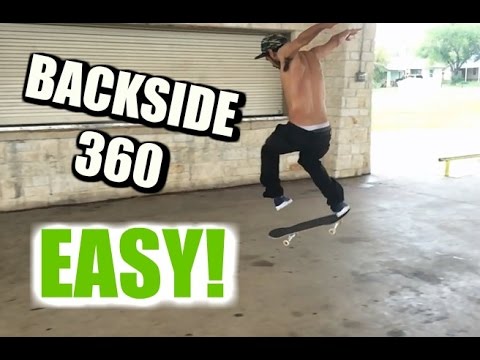 SKATE HACKS: How to Backside 360 EASY