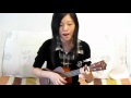 Ed Sheeran - The A Team ukulele cover 