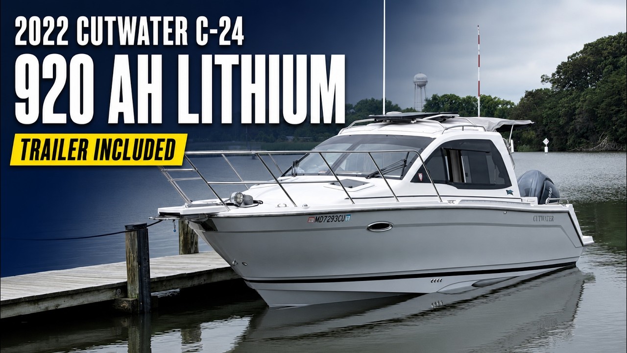 A photo of this 2022 Cutwater C-24 Coupe