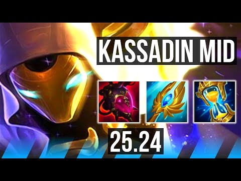 KASSADIN vs YONE (MID) | Conqueror | KR Master | 25.24