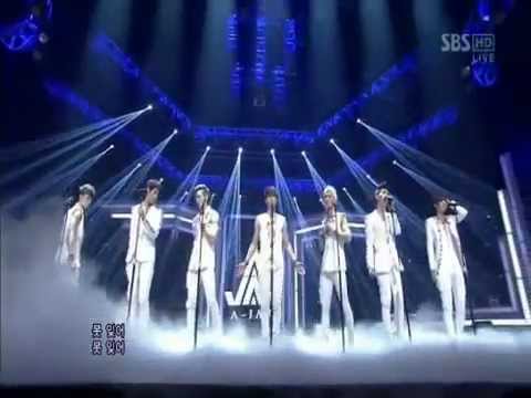 120603 A-JAX hot debut stage Inkigayo
