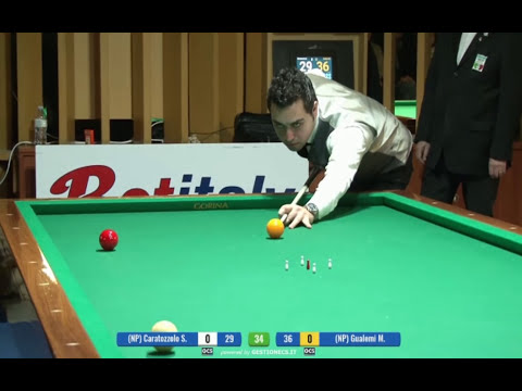 GUALEMI vs CARATOZZOLO - 3^PROVA  BILIARDO BTP 2017 RHO