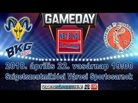BKG DSE Szigetszentmiklós - Kecskeméti Kosárlabda Club Amatőr Női NB