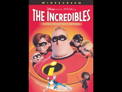 The Incredibles: 2-Disc Collector's Edition 2005 DVD (Both Discs)