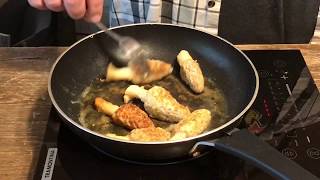 How to bread and fry morel mushrooms in butter - Easy Recipe
