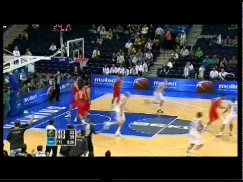 Robin Benzing - 10 Punkte gegen Spanien - EuroBasket 2011 - Germany vs. Spain