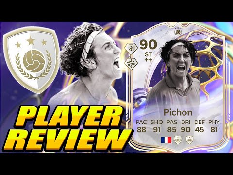 She IS A MIDFIELD ENGINE… ⚡ 90 Future Stars Icon Pichon Review! 90 Pichon Player Review! Pichon Icon