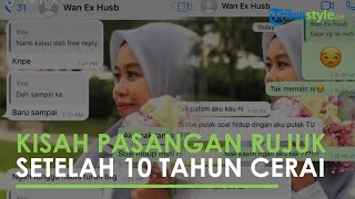 Viral Kisah Pasangan yang Rujuk kembali setelah 10 Tahun Bercerai, Suami Mengaku Masih Sayang Istri