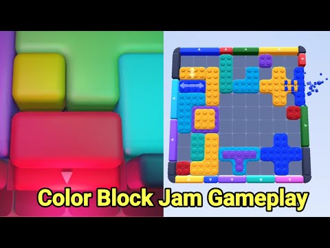 Color Block Jam Game Gameplay - YouTube
