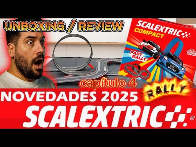 Vídeo relacionado con SCALEXTRIC - Circuito Compact - Pista de Carreras Completa - 2 Coches Incluidos - Escala 1:43 (Circuito Compact Fast Rally)
