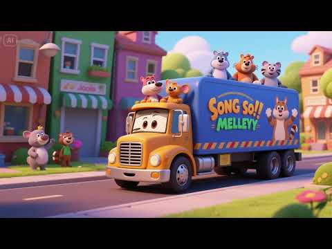 Animal Friends’ Truck Song Medley | Fun Nursery Rhymes & Kids Songs