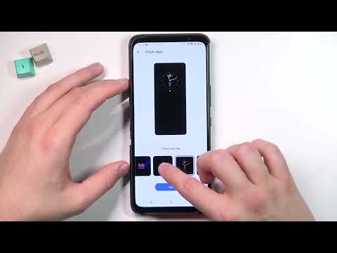 How to Customize Always on Display on ASUS ROG Phone 5s | Always-On-Panel Style
