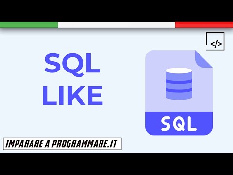 SQL LIKE: come filtrare le stringhe [SQL TUTORIAL]