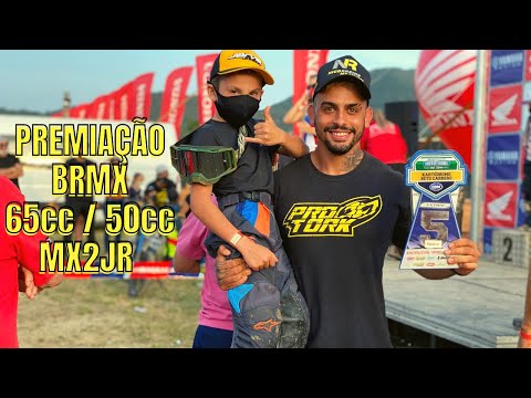 PREMIAÇÃO CORRIDAS 65cc / 50cc / MX2JR  l  BRASILEIRO DE MOTOCROSS 2020 PENHA - SC