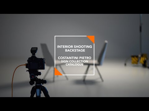 Interior Shooting Backstage - Costantini Pietro Sign Collection Catalogue