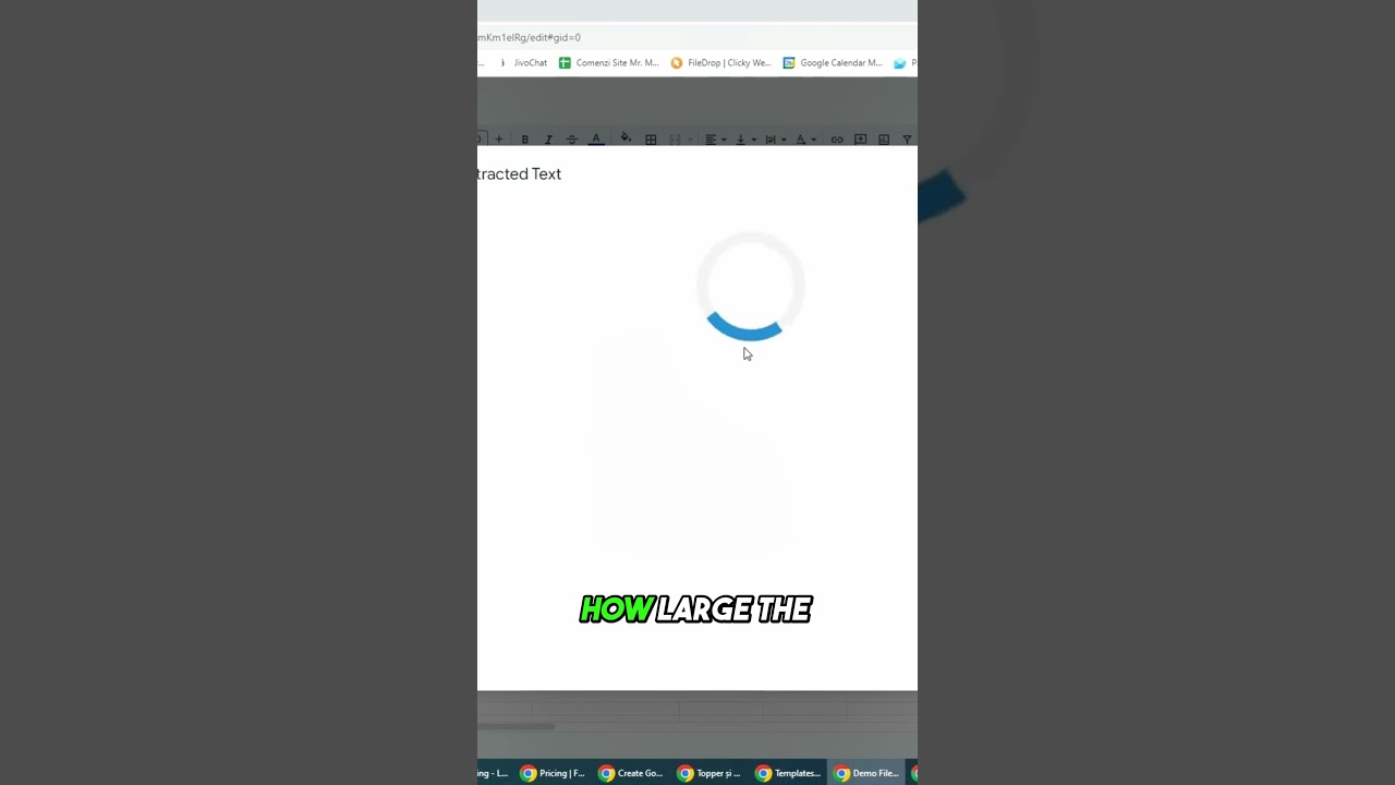 Extract text from PDF or Images in a new way with FileDrop in Sheets #googlesheets #productivity