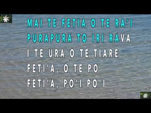 Purotu no te hura - Karaoke version by Manuia-Geek